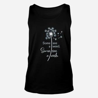 Some See A Flower Unisex Tank Top | Crazezy CA