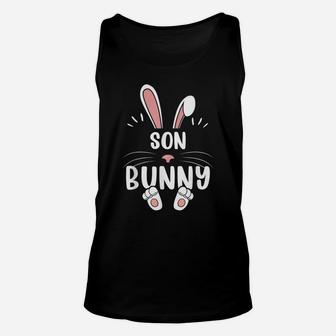 Son Bunny Funny Matching Easter Bunny Egg Hunting Unisex Tank Top | Crazezy CA