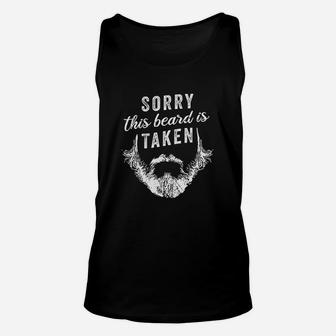 Sorry This Beard Is Taken Valentines Day Unisex Tank Top | Crazezy