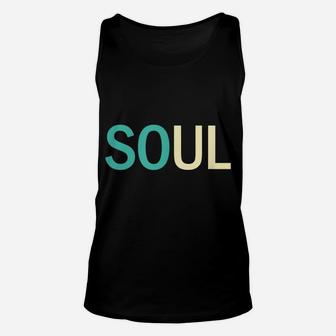 Soul Mate Matching Couples Gift Unisex Tank Top | Crazezy UK