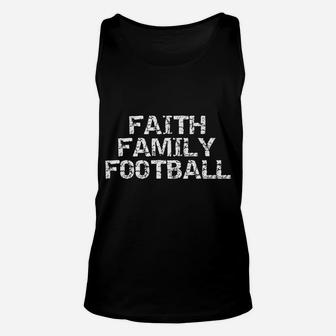 Southern Christian Game Day Apparel Faith Family Football Unisex Tank Top | Crazezy