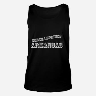 Souvenir Eureka Springs Arkansas Unisex Tank Top - Thegiftio