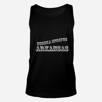 Souvenir Eureka Springs Arkansas Unisex Tank Top - Thegiftio