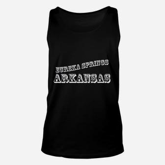 Souvenir Eureka Springs Arkansas Unisex Tank Top - Thegiftio