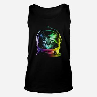 Space Cat Unisex Tank Top - Thegiftio UK