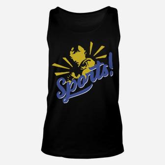 Sports With This Funny Unisex Tank Top - Monsterry UK