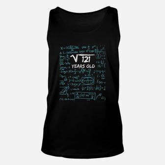 Square Root Of 121 11Th Birthday 11 Years Old Unisex Tank Top | Crazezy CA