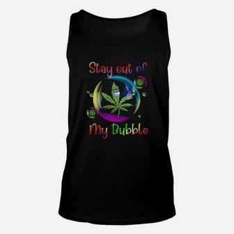 Stay Out Of My Bubble Unisex Tank Top - Monsterry