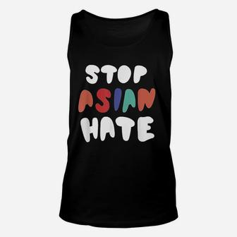 Stop Asian Hate Unisex Tank Top | Crazezy