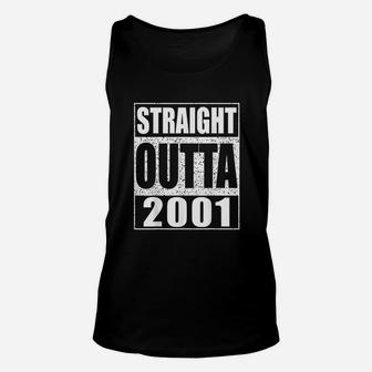 Straight Outta 2001 20Th Birthday Unisex Tank Top | Crazezy