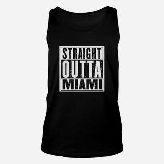 Straight Outta Miami Unisex Tank Top | Crazezy
