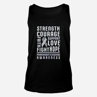 Strength Courage And Support Unisex Tank Top | Crazezy CA