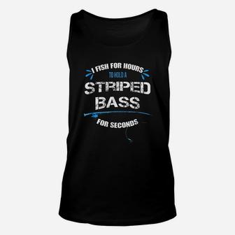 Striped Bass Fishing Unisex Tank Top | Crazezy
