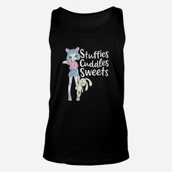 Stuffies Cuddles Sweets Unisex Tank Top - Thegiftio