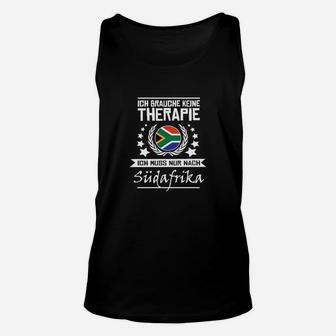 Südafrika Reise-Therapie Unisex TankTop, Lustig für Urlauber & Fans - Seseable