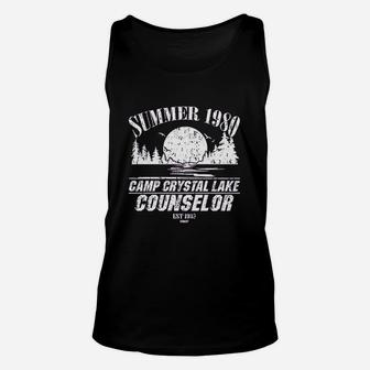 Summer 1980 Camp Crystal Lake Counselor Unisex Tank Top | Crazezy UK