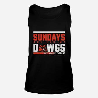 Sundays Are For My Dawgs Unisex Tank Top | Crazezy UK