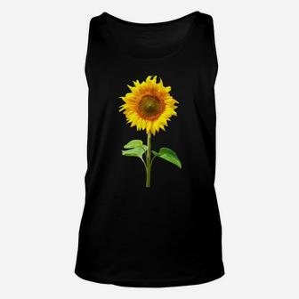 Sunflower Summer Flower Garden Nature Unisex Tank Top | Crazezy