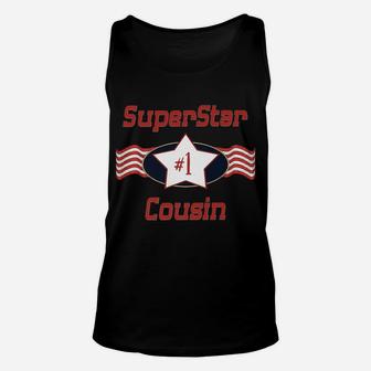 Superstar Number One Cousin - Best Cousin Ever Unisex Tank Top | Crazezy AU