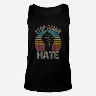 Support Stop Asian Unisex Tank Top | Crazezy