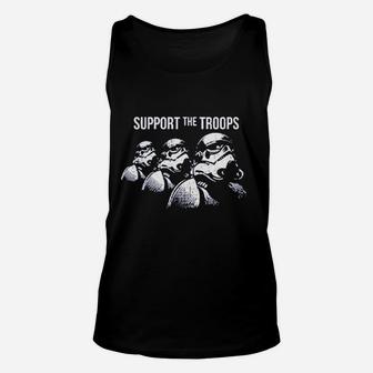 Support The Troops Unisex Tank Top | Crazezy
