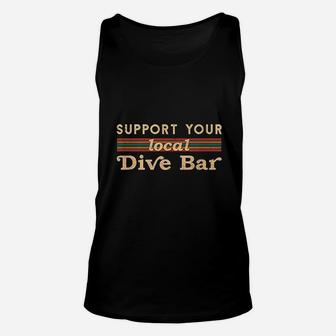 Support Your Local Dive Bar Unisex Tank Top - Thegiftio UK