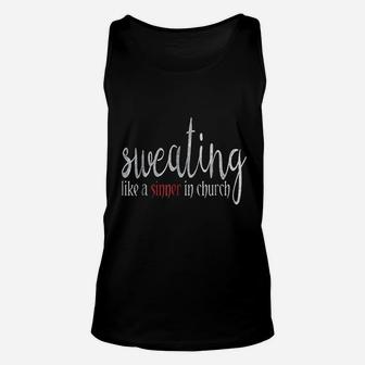 Sweating Like A Sinner In Church Unisex Tank Top | Crazezy