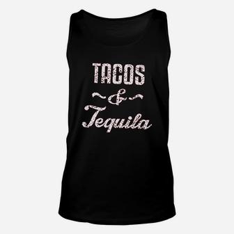 Tacos Tequila Unisex Tank Top | Crazezy