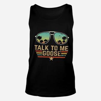 Talk To Me Goose Unisex Tank Top | Crazezy AU