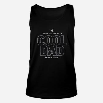 Tall Cool Dad Graphic Unisex Tank Top | Crazezy UK
