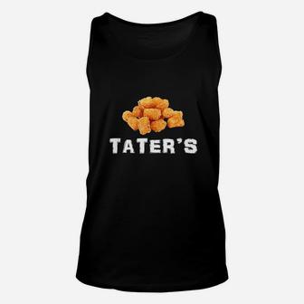 Tater's Funny Potato Unisex Tank Top | Crazezy CA