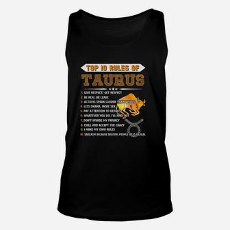 Taurus Birthday Unisex Tank Top | Crazezy AU