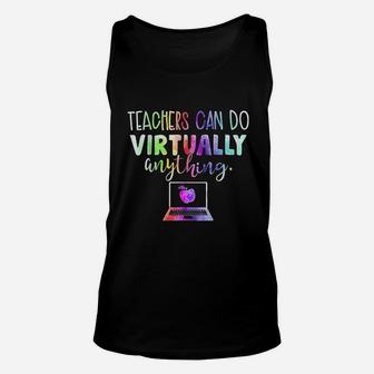 Teachers Can Do Virtually Anything Can Virtual Gifts Unisex Tank Top | Crazezy