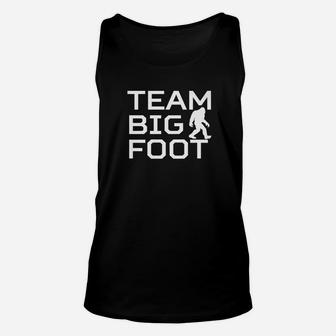 Team Bigfoot Cool Sasquatch Silhouette Unisex Tank Top - Thegiftio UK