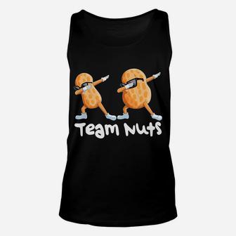 Team Nuts Funny Gender Reveal Family Unisex Tank Top | Crazezy