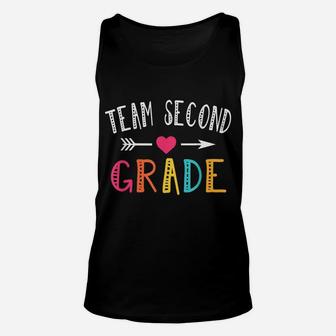 Team Second Grade 2Nd Grade Teacher Student Gift Unisex Tank Top | Crazezy