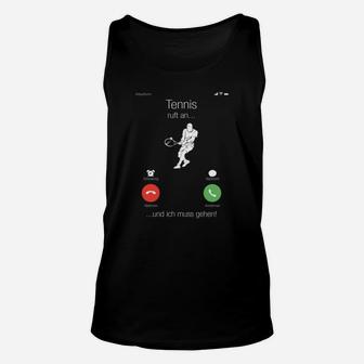 Tennis-Humor Unisex TankTop für Sportbegeisterte, Anruf Ignorieren Design - Seseable