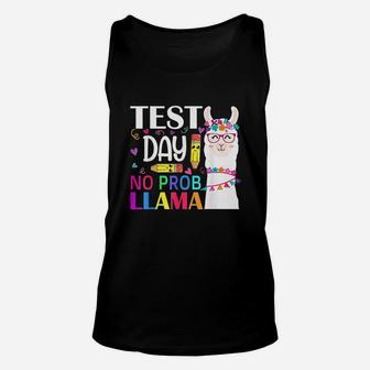 Test Day No Prob-Llama Llama Teacher Unisex Tank Top | Crazezy DE