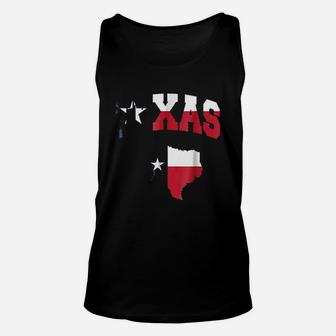 Texas Home I Love Texas The Lone Star State Texas Unisex Tank Top | Crazezy AU