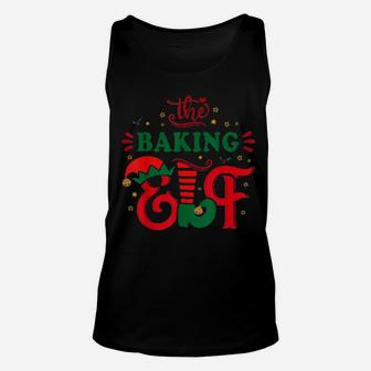The Baking Elf Bakery Xmas For Baker Chef Cupcake Unisex Tank Top - Monsterry CA