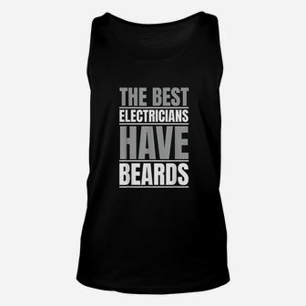 The Best Electricians Have Beards Unisex Tank Top | Crazezy CA