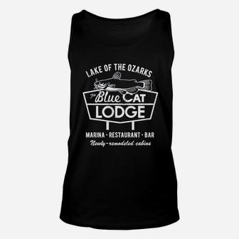 The Blue Cat Lodge Unisex Tank Top | Crazezy UK
