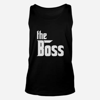 The Boss Stole My Heart Unisex Tank Top | Crazezy