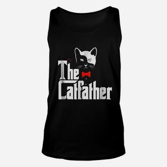 The Catfather Unisex Tank Top | Crazezy