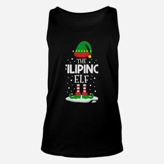 The Filipino Elf Christmas Family Matching Costume Pjs Cute Sweatshirt Unisex Tank Top | Crazezy