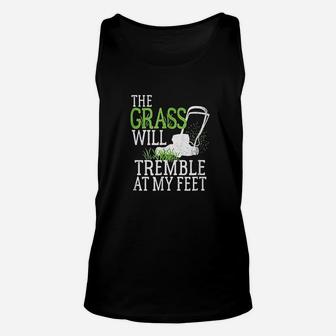 The Grass Will Tremble At My Feet Unisex Tank Top | Crazezy