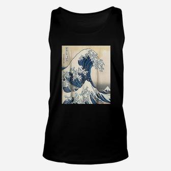 The Great Wave Off Big Cool Wave Surfer Unisex Tank Top | Crazezy