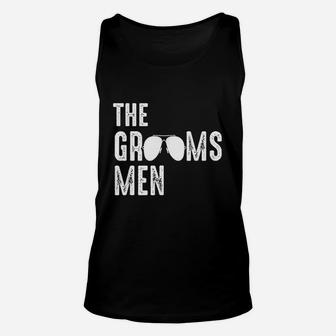 The Grooms Men Unisex Tank Top | Crazezy