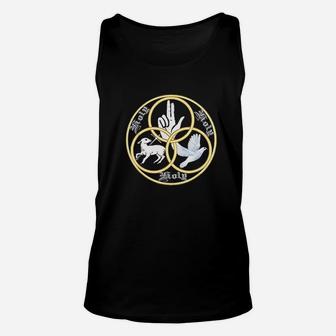 The Holy Holy Holy Christian Unisex Tank Top | Crazezy DE