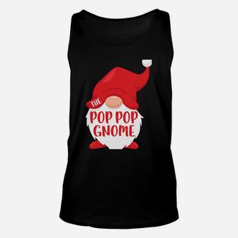 The Pop Pop Gnome Matching Christmas Costume Shirt Sweatshirt Unisex Tank Top | Crazezy UK
